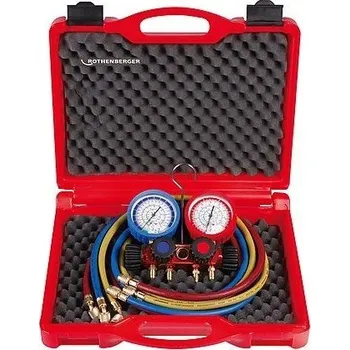 ROTHENBERGER Set 4-cestný, Standard, R22, R134a,R407C,R404A, 170601