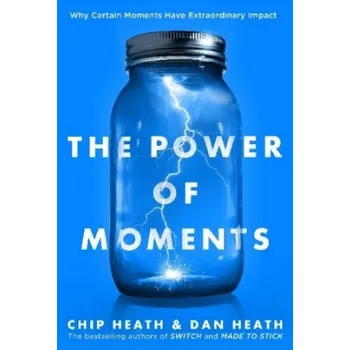Cizojazyčná kniha The Power of Moments (Dan Heath,Chip Heath)(Brožovaná)