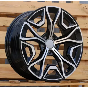 Disk Alu kola Racing Line YF5670, 20x8.5 5x112 ET28, černá + leštění (zátěžová) vhodné pro BMW 5 G60 (od 2024), BMW i5, BMW iX