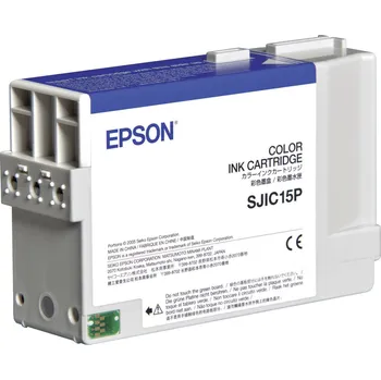 Tiskárna Epson Ink SJIC15P originál azurová, purppurová, žlutá C33S020464