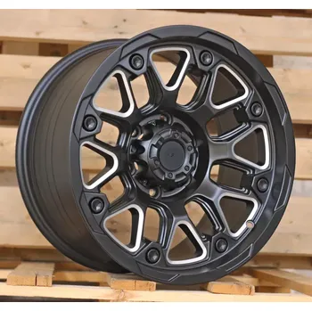 Alu kolo Alu kola Racing Line FBX155, 17x9 6x139.7 ET, černá + leštění