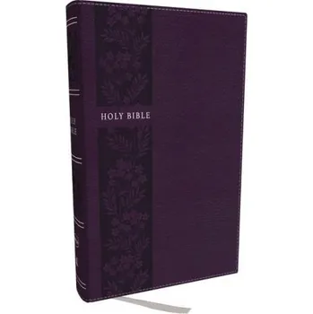 NKJV Holy Bible, Personal Size Large Print Reference Bible, Purple, Leathersoft, 43,000 Cross References, Red Letter, Thumb Indexed, Comfort Print: Ne (Nelson,Thomas)(Kniha)