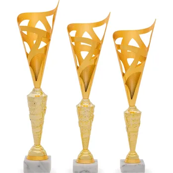 Pohár DESIGN, výška 52 cm, zlatý