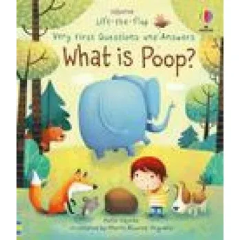 První čtění Very First Questions and Answers What Is Poop? (Marta Alvarez Miguens)(Leporelo)