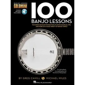 100 Banjo Lessons (Greg Cahill,Michael Miles)(Kniha)