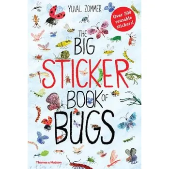 Cizojazyčná kniha Big Sticker Book of Bugs (Yuval Zommer)(Brožovaná)