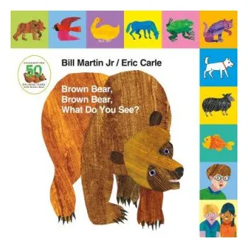 Cizojazyčná kniha LIFTTHETAB BROWN BEAR BROWN (Bill Martin,Eric Carle)(Pevná)
