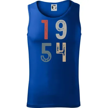 Vintage číslice 1954 - Tílko pánské Core - 2XL ( Královská modrá )
