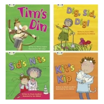 Cizí jazyk Learn to Read at Home with Bug Club Phonics: Pack 1 (Pack of 4 fiction books) (Monica Hughes)(Brožovaná)