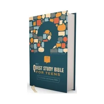 Niv, Quest Study Bible for Teens, Hardcover, Navy, Comfort Print (Christianity Today Intl)(Pevná)