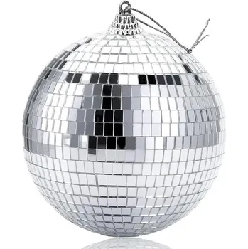 Party dekorace 24 ks disko koule, 3cm zrcadlová disko koule