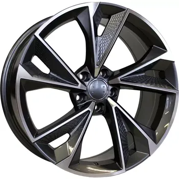 Alu kolo Alu kola Racing Line B1566, 19x8.5 5x112 ET30, šedivá + leštění