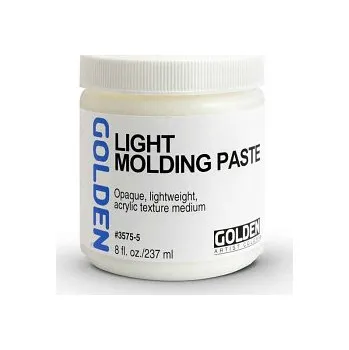 Speciální výtvarná barva Golden 3575 Light Molding Paste 237ml (Golden 3575 Light Molding Paste 237ml)