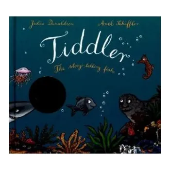 Cizojazyčná kniha Tiddler Gift-ed (Julia Donaldson,Axel Scheffler)(Leporelo)