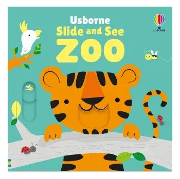 První čtění Slide and See Zoo (Stella Baggott)(Leporelo)