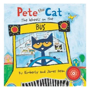 Cizojazyčná kniha Pete the Cat: The Wheels on the Bus Sound Book (James Dean,Kimberly Dean)(Leporelo)