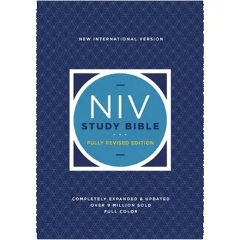NIV Study Bible, Fully Revised Edition, Hardcover, Red Letter, Comfort Print (BARKER KENNETH L)(Pevná)
