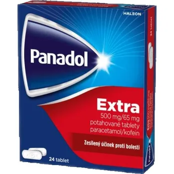 Lék na bolest, zánět a horečku Panadol Extra 500 mg 24 tbl.