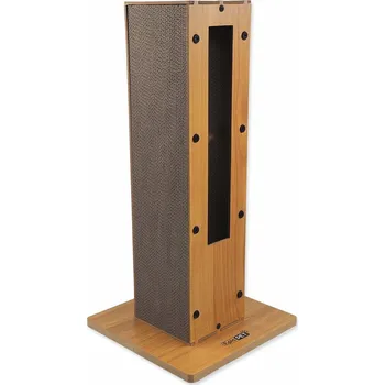 Epic PET Škrabadlo ve tvaru obdélníku s hračkou 30 x 30 x 62 cm hnědé