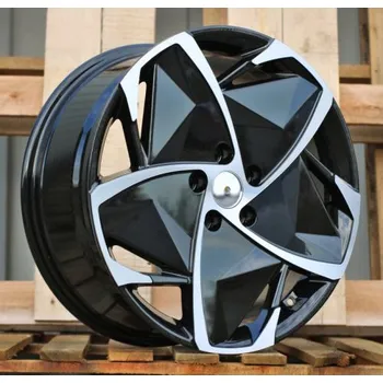 Alu kolo Alu kola Racing Line A5901, 19x8 5x114.3 ET50, černá + leštění