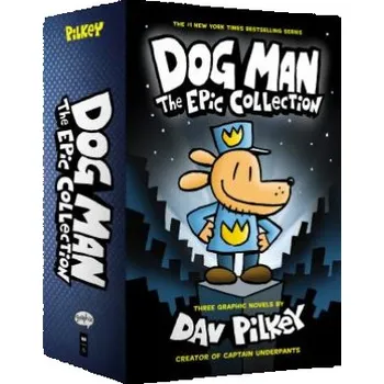 Učebnice Dog Man 1-3: The Epic Collection (Dav Pilkey)(Pevná)