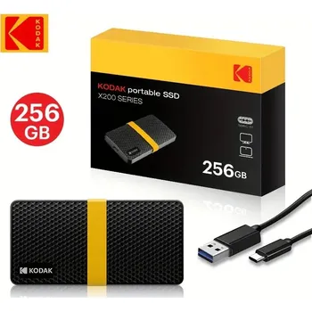 Externí pevný disk Kodak SSD 256GB