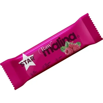 Bonbon Pravé hořické trubičky s.r.o. RAW STAR malina 35g