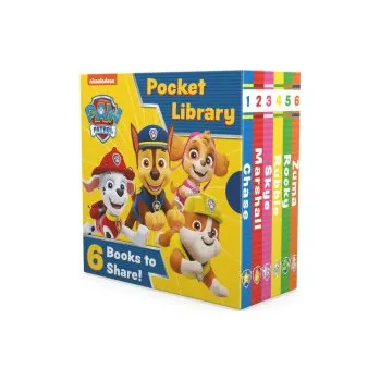 Cizí jazyk Paw Patrol Pocket Library (Paw Patrol)(Leporelo)