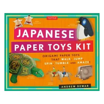 Japanese Paper Toys Kit (Andrew Dewar,Kostya Vints)(Brožovaná)