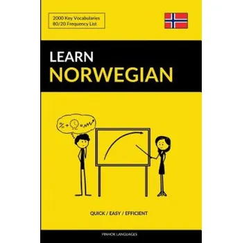 Učebnice Learn Norwegian - Quick / Easy / Efficient (Pinhok Languages)(Brožovaná)