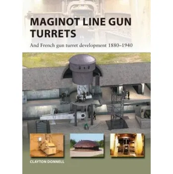 Cizojazyčná kniha Maginot Line Gun Turrets (Clayton Donnell,Donato Spedaliere)(Brožovaná)