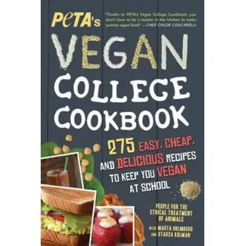 PETAS Vegan College Cookbook (Peta)(Brožovaná)