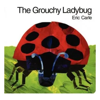 Cizojazyčná kniha Grouchy Ladybug Board Book (Eric Carle)(Leporelo)