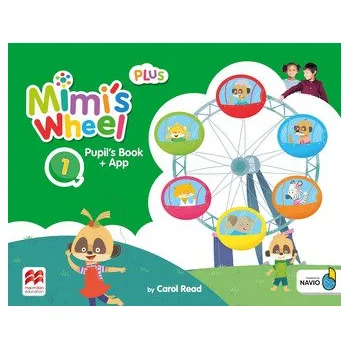 Anglický jazyk Mimi's Wheel 1 PB + app - Coral Read