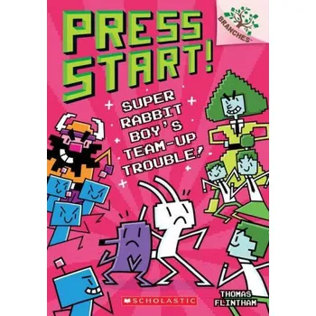 Kniha Super Rabbit Boy's Team-Up Trouble!: A Branches Book (Press Start! #10) (Thomas Flintham)(Brožovaná)