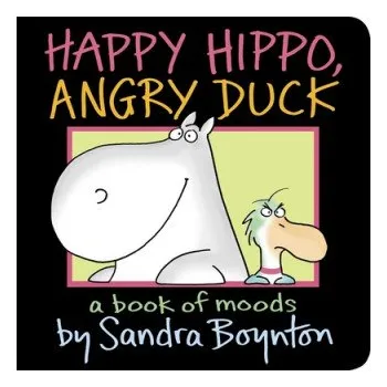 První čtění Happy Hippo, Angry Duck (Sandra Boynton)(Leporelo)