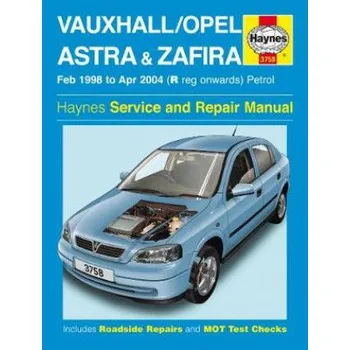Populárně naučná literatura pro dospělé Vauxhall/Opel Astra & Zafira Petrol (Haynes Publishing)(Brožovaná)