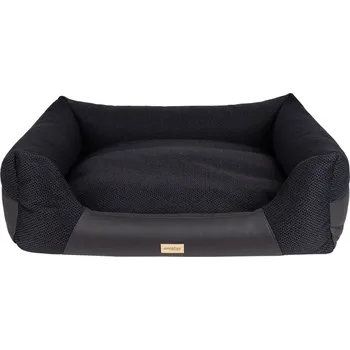 Pelíšek pro psa Pelíšek pro psa MILLY SOFA ZipClean černá velikost S, M, L, XL Rozměr: XL - 90x72x22 cm