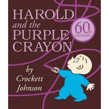 Cizí jazyk Harold and the Purple Crayon Board Book (Crockett Johnson)(Leporelo)