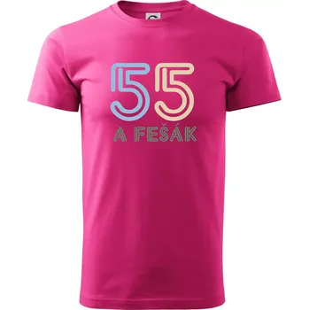 Pánská móda 55 a fešák - Klasické pánské triko vyšší gramáže - 2XL ( Purpurová )