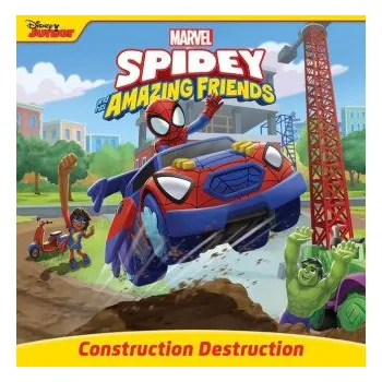 Umění Spidey and His Amazing Friends Construction Destruction (Disney Storybook Art Team)(Brožovaná)
