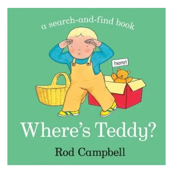První čtění Where's Teddy? (Rod Campbell)(Leporelo)