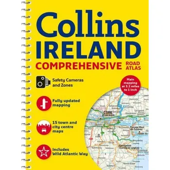 Cestování Comprehensive Road Atlas Ireland (Collins Maps)(Kroužková)
