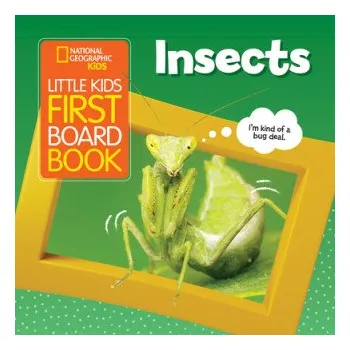 Cizojazyčná kniha Little Kids First Board Book Insects (Leporelo)