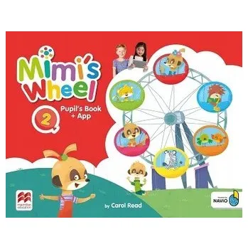 Anglický jazyk Mimi's Wheel 2 PB + app - Coral Read