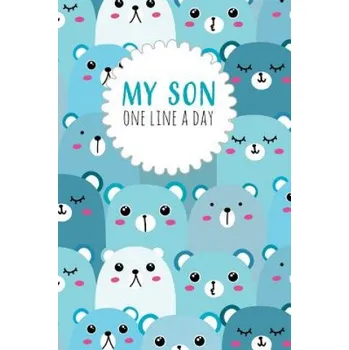 Cizojazyčná kniha My Son One Line a Day: Five Year Memory Book for Moms (Dadamilla Design)(Brožovaná)
