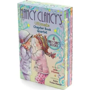 Učebnice Fancy Nancy: Nancy Clancy's Ultimate Chapter Book Quartet (Jane O'Connor,Robin Preiss Glasser)(Brožovaná)