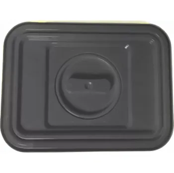 Odpadkový koš PP VÍKO ČERNÉ ÚCHOP + OTVOR K REC NÁDOBĚ 30-60 L