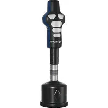 Bojový sport Volně stojící boxovací pytel SPORTNOW s HDPE základnou, výškově nastavitelný 178-207 cm, ideální pro domácí trénink dospělých, stabilní boxerský partner | Aosom.de
