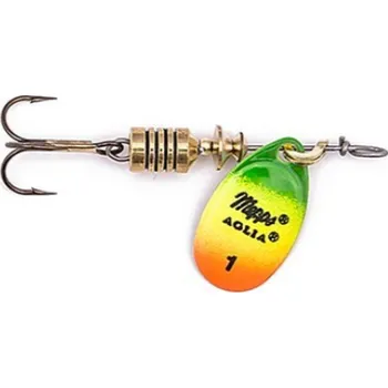 Umělá nástraha Rotační třpytka Mepps Aglia Fluo Vel.1 3,5g Tiger
